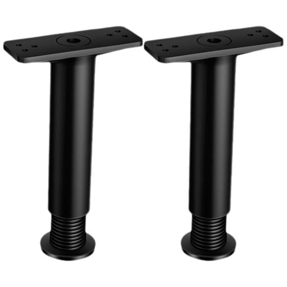 2Pcs Heavy Duty Adjustable Bed Frame Legs Furniture Support Replacement Parts