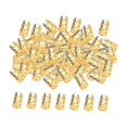 thumbnail image 1 of HILABEE 100 Pcs Dreadlocks Beads Rings Hair Accessories Hair Braid Rings Clips for Women Golden 10mmx15mm, 1 of 9
