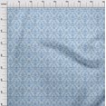 thumbnail image 4 of oneOone Polyester Spandex Light Blue Fabric Damask Fabric For Sewing Printed Craft Fabric By The Yard 56 Inch Wide, 4 of 4