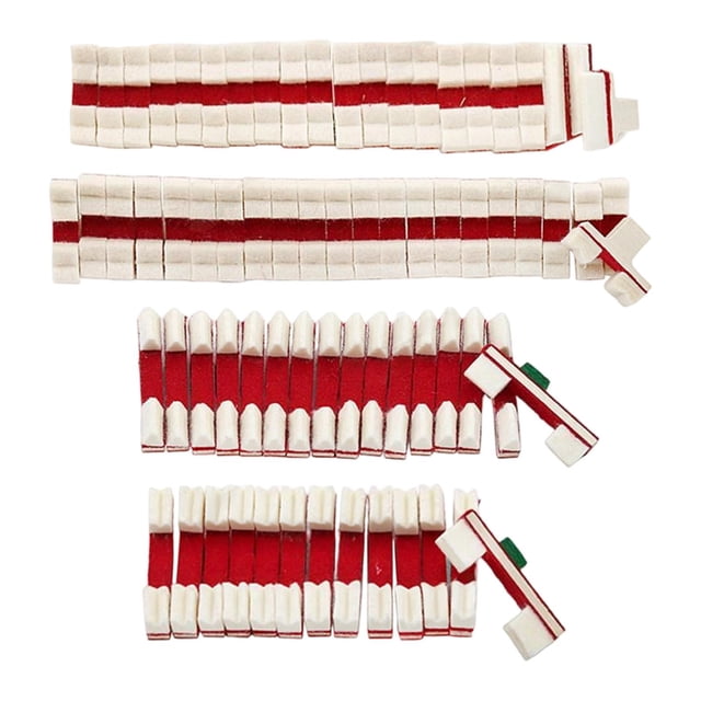 Bunblic Upright Piano Damper Kit Replacement Compact Upright Repair Accessories Instrument Accessories Piano Action Parts 72pcs