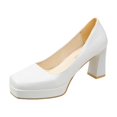 thumbnail image 2 of LSLJS Couvre-Chaussures de Travail pour Femmes Grande Taille, Mode, Couleur Unie, Imperméables, Talons Hauts, 2 of 6