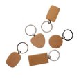 thumbnail image 4 of Wood DIY Key Chain Portable Man Woman Paintable Hanging Crafts Making Bag Handbag Clothes Automotive Keychain Accessories Heart Shape, 4 of 9