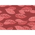 thumbnail image 1 of Ahgly Company Tapis d'Intérieur Rectangulaires Transitionnels Rouges Lavables à la Machine, 3 Pieds x 5 Pieds, 1 of 7