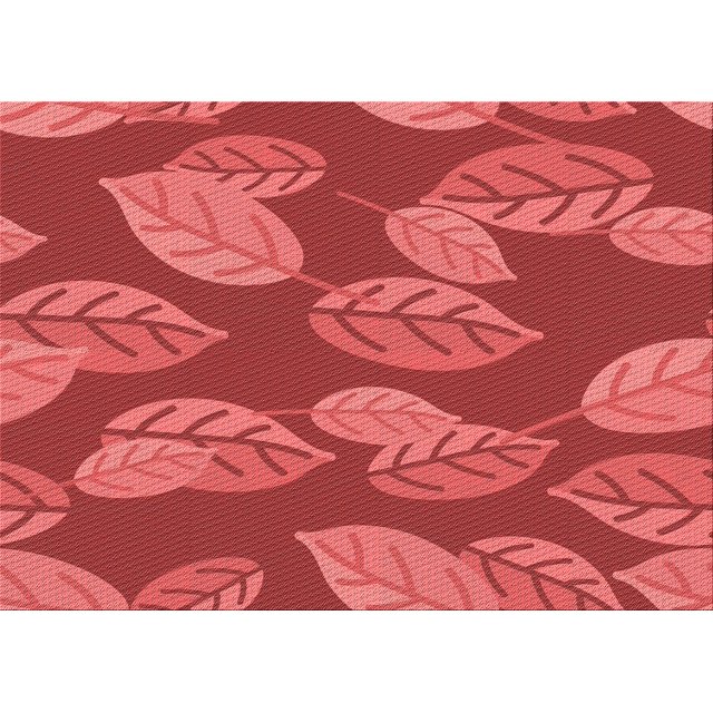 Ahgly Company Tapis d'Intérieur Rectangulaires Transitionnels Rouges Lavables à la Machine, 3 Pieds x 5 Pieds
