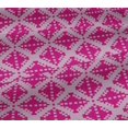 thumbnail image 5 of oneOone Viscose Jersey Fabric Check Kasuri Print Fabric BTY 60 Inch Wide, 5 of 5