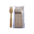 thumbnail image 3 of Birch Wood FORK | Bio Mart Cutlery |100% Natural | Eco-friendly | Heavy Duty & Re-usable Backyard Compostable | Disposable | Biodegradable |Theme Party, Wedding | FORK | Pack of 25, 100 or 500, 3 of 5