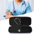 thumbnail image 4 of Sac de Stéthoscope Portable Boîte de Rangement pour Stéthoscope Organisateur Étui Sac de Rangement Conteneur Bleu Foncé, 4 of 8