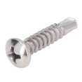 thumbnail image 2 of FLAMEEN 100Pcs Self Drilling Screw Stainless Steel Round Head M4.2x19 Fastener Accessory Set Kit,Self Drilling Screw,Screw Hardware, 2 of 8