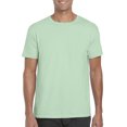 thumbnail image 1 of Gildan Mens Softstyle T-Shirt, M, Mint Green, 1 of 3
