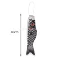thumbnail image 2 of DOLITY 4x Japanese Carp Windsock Streamer Home Outdoors Hanging Decorations, Flag, Selected Colors 4 Pcs, 2 of 8