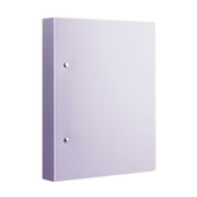 Three Ring Binder 1.5 Inch, Cute Binder with Metal Corners and Inner Pocket, Beige Recipe Binder Fits 175 Sheets of Paperwork for Home Office Use, Letter Size 8.5x11