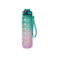 thumbnail image 1 of Rbaofujie Reusable Water Bottle Large Kettle;1l Large-Capacity Sports Water Cup, Space Cup, Graduated Color Straw Plastic Cup, Student Children's Water Bottle Plastic Water Bottles, 1 of 3