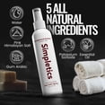 thumbnail image 3 of Simpletics Himalayan Sea Salt Spray for Straight & Wavy Hair - All Natural, 5 Ingredient, Texturizing & Volumizing Product - Vanilla Scented - Adds Volume, Texture, Beach Look to Men & Women, 240ml..., 3 of 5