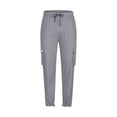thumbnail image 4 of WRKEKC Cargo Pants for Men Pocket Patch Drawstring Multiple Pockets Straight Leg Work Pants Outdoor Fitness Pants for Active Wear, 4 of 6