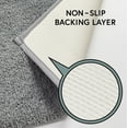 thumbnail image 4 of Better Homes & Gardens Ultra Soft Polyester Bath Rug, 20X34, Grey Flannel, 4 of 5