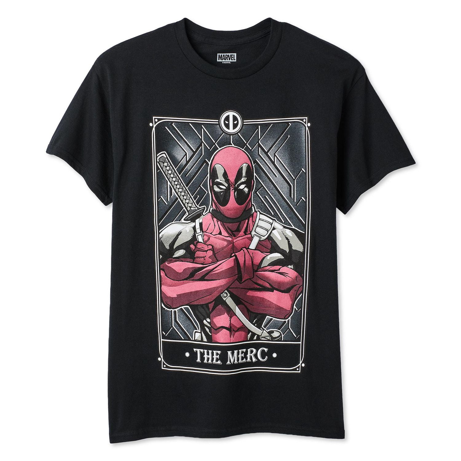 T-shirt à imprimé graphique Deadpool Marvel pour hommes