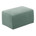 thumbnail image 3 of Abbracc Footstool Cover Elastic Ottoman Slipcovers Folding Furniture Green XK, 3 of 8