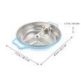 thumbnail image 2 of SHISUYAN 1 Pce Assiette de Souper pour Enfants en Acier Inoxydable Assiette pour Aliments Assiette de Rangement Alimentaire pour la Maison, 2 of 9