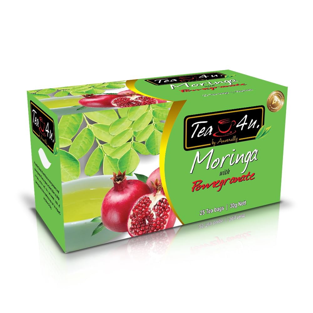 Tea4U Flavoured Moringa Oleifera Fruity - Pomegranate