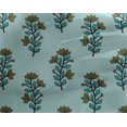 thumbnail image 4 of oneOone Georgette Viscose Fabric Leaves & Floral Block Printed Craft Fabric BTY 42 Inch Wide, 4 of 4