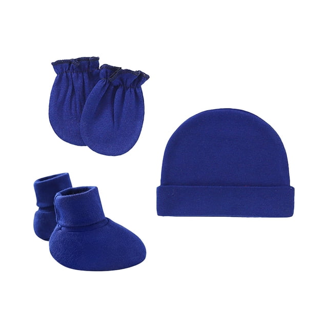 Scarf ,Hat,& Gloves Newborn Hat Gloves Foot Set Three Piece Multi Color Set Scarf ,Hat,& Gloves