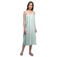 thumbnail image 3 of Moomaya Robe de Nuit Imprimée pour Femmes, Col en V, Bretelles Spaghetti, 3 of 6