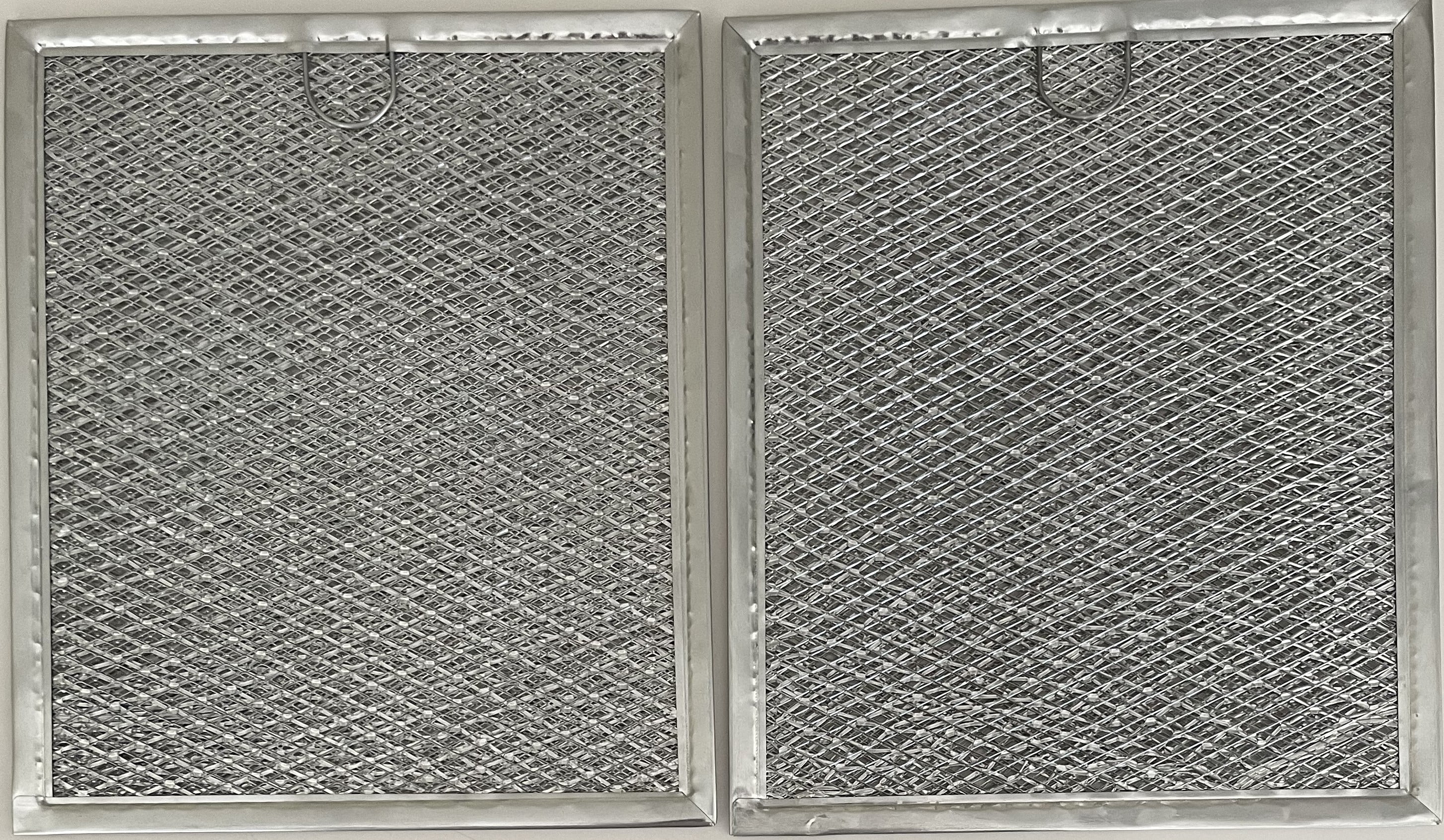 FilterMee Microwave Grease Filter, Compatible with Panasonic NN-SD277BR/SR/WR, NN-SD297SR Models, 2-Pack