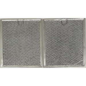 FilterMee Marque Microwave Grease Filter Compatible avec le modèle Panasonic # F400B5H00AP, 1036077, 1914086, Taille 7 3/4 pouce x 9 de pouce - paquet de 2