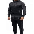 thumbnail image 1 of 2Pc Mens Tracksuit Set Hoodie Tops Bottoms Joggers Gym Fit Sports, 1 of 5