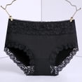thumbnail image 3 of B91xZ Culottes Bikini pour Femmes Grande Taille en Microfibre, Noir m, 3 of 3