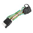 thumbnail image 1 of Unique Bargains 4 Pin 32'' Trailer 4 Flat Wire Plug Hitch Light Trailer Wiring Harness Extender Male Female Connector for Tail Lights, 1 of 5