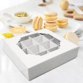thumbnail image 4 of Paper Chocolate Packaging Box Cookie Boxes clean.   EASY TO USE: for Celebration Birthday Carnival White, 4 of 9