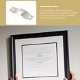thumbnail image 2 of 50pcs Picture Frame Hangers Kit Double Hole Photo Frame Hanging Hooks Holders, 2 of 6