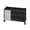 Black, variant on Bdday Outdoor Storage Box Shoe Rack Underbed Multi Layer Household Storage Shoe Cabinet Movable Shoe Organizer with Wheels Large Volume Entrance Shoe Cabinet Corridor Shoe Cabinet Kids Shoe Rack
