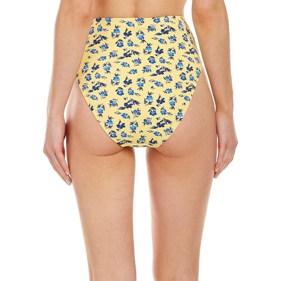 Jessica Simpson Maillot de Bain Bikini à Fleurs Standard pour Femmes à Assortir (Haut et Bas), SOL Taille Haute, S