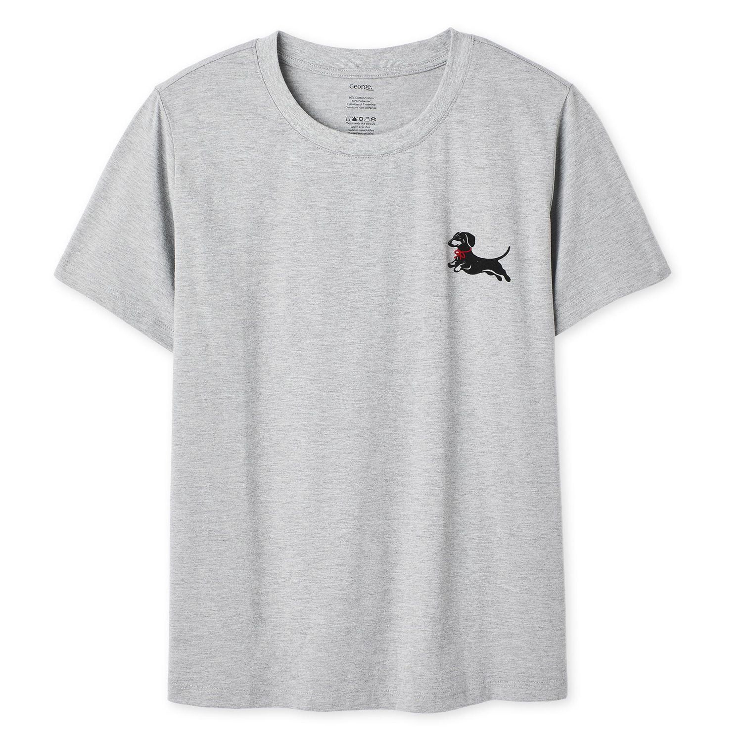 T-shirt à encolure ras du cou George pour femmes