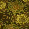 thumbnail image 1 of Ahgly Company Machine Washable Indoor Square Transitional Night Red Area Rugs, 5' Square, 1 of 7
