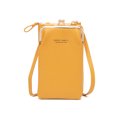 thumbnail image 1 of EYIIYE Sac à Bandoulière Unique pour Femmes Rangement Téléphone Poche Détachable Carrée, 1 of 5