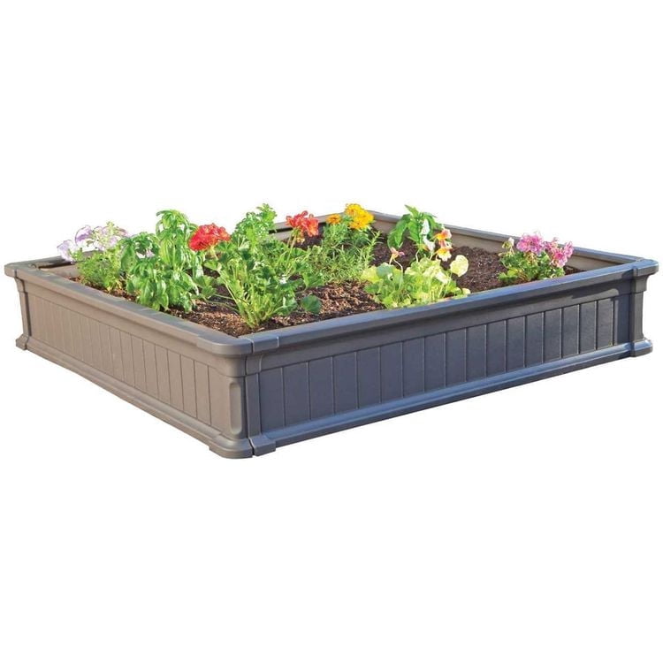 Lit de jardin surélevé (1 lit, sans enceinte)