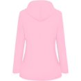 thumbnail image 3 of Women’s Waterproof, Softshell Rain Jacket, Outdoor, Breathable, Packable, Transition, Lightweight Jacket with Hood for Spring, Autumn, Hiking, Trekking, Cycling, 3 of 3
