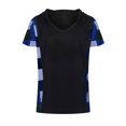thumbnail image 3 of Femmes Casual Prints V Cou Manches Courtes Hoodies Pull avec Poche, 3 of 5