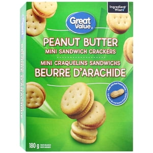 Great Value Peanut Butter Mini Sandwich Crackers