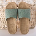 thumbnail image 2 of Pantoufles pour Femmes Mode Confortables en Coton et Lin Antidérapantes, 2 of 9