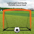 thumbnail image 4 of Portable Kids Soccer Goal 4' x 3' Pop-up Football Goal, 4 of 7