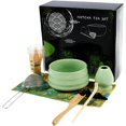 thumbnail image 1 of MesaSe 8 Pcs Matcha Whisk Set Complete Matcha Kit with Bamboo Matcha Whisk Ceramic Whisk Holder Elegant Matcha Set Practical Matcha Making Kit for Matcha Lovers and Tea Lovers, 1 of 9