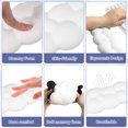thumbnail image 3 of Becaristey Wrist Rest Pad Anti-Slid Rubber Base Comfortable And Supportive Suitable For Desk Or Pillow Mouse White, 3 of 6