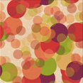 thumbnail image 1 of Ahgly Company Tapis de Zone Carré Orange Lavable en Machine, 6 Pieds Carré, 1 of 7