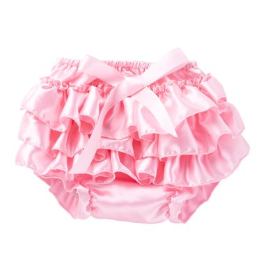 Ketyyh-chn99 Baby Girl Clothing Sets Skirt Set 2024 Girls' Fashion Checke Crop Tops Girl Bowknot Ruffle Nappy Underwear Panty (Pink, S)