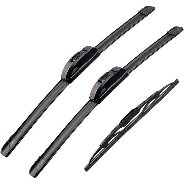 ORUYROP 19"+19" Windshield Wipers With 10" Rear Wiper Blade Sets Automotive Replacement for Ford Escape 2001-2004,Easy For Installation (Pack of 3)