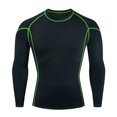thumbnail image 1 of RXIRUCGD T-Shirt à Col Rond pour Hommes, Vert, Taille : TG, 1 of 3